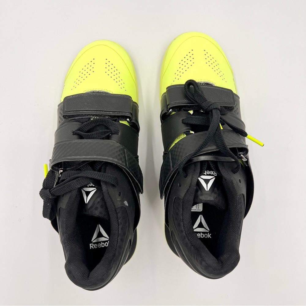 Reebok Black and Yellow Lifting Shoes - Picture 5 of 11